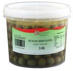 Sicilian Green Gormet Olives